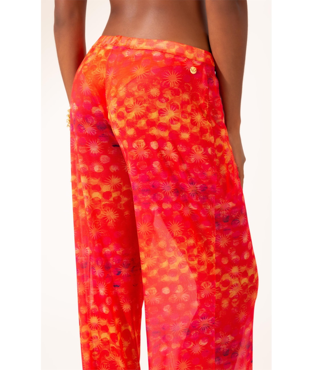 Calça Tule Essence Laranja