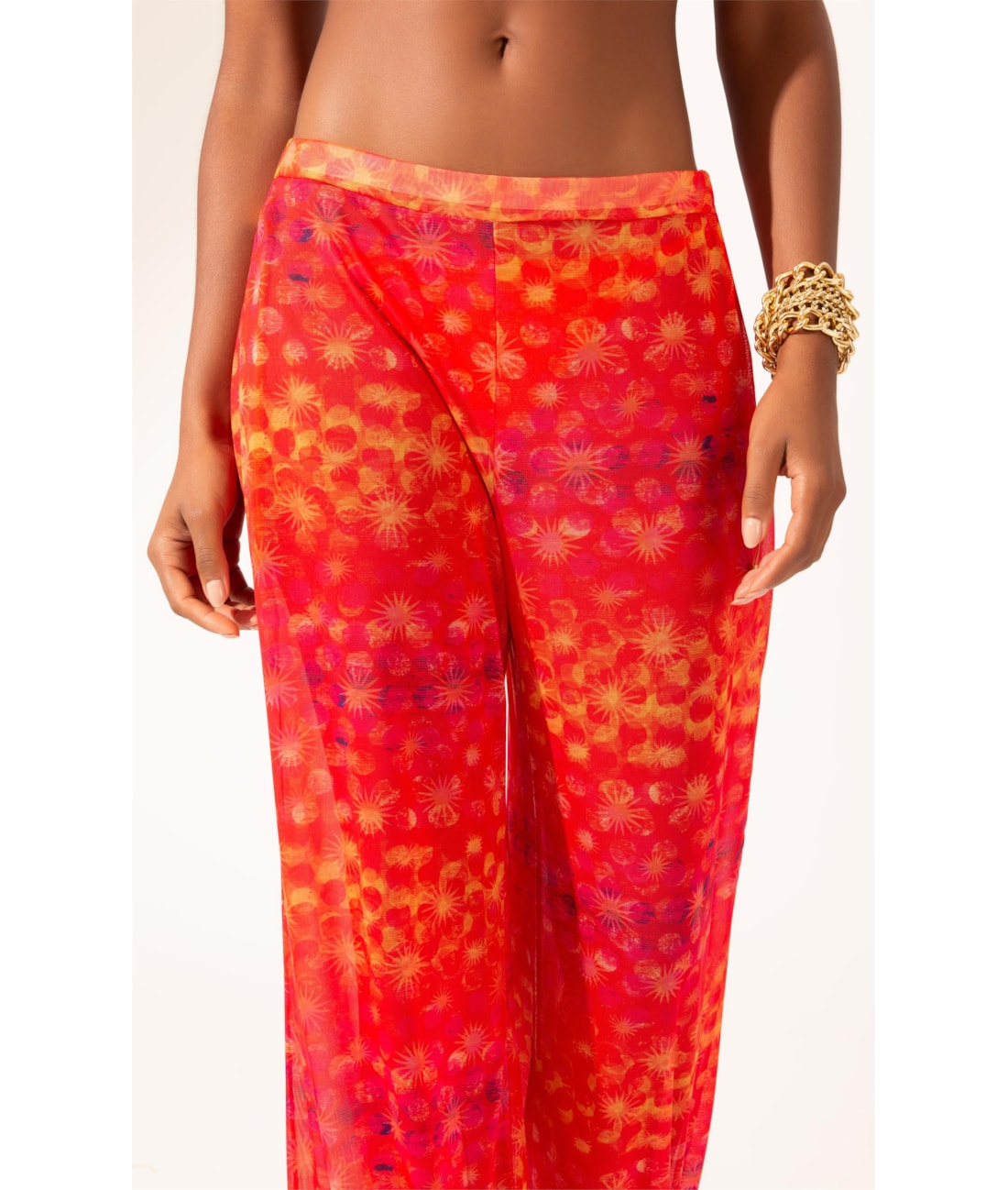 Calça Tule Essence Laranja