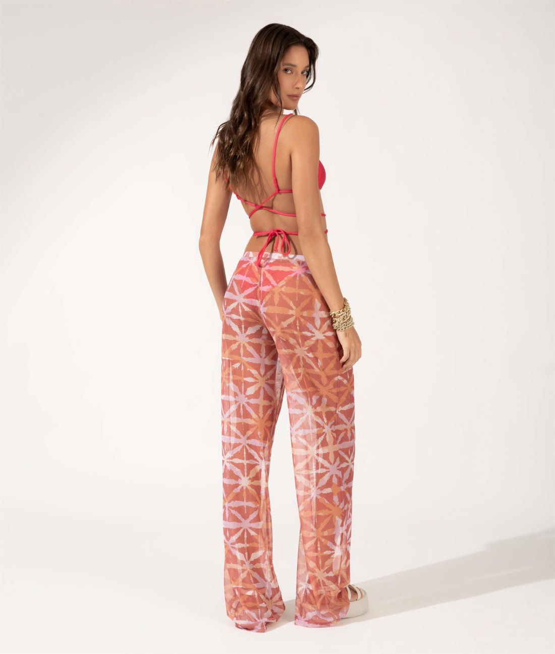 Calça Tule St Tropez Magenta