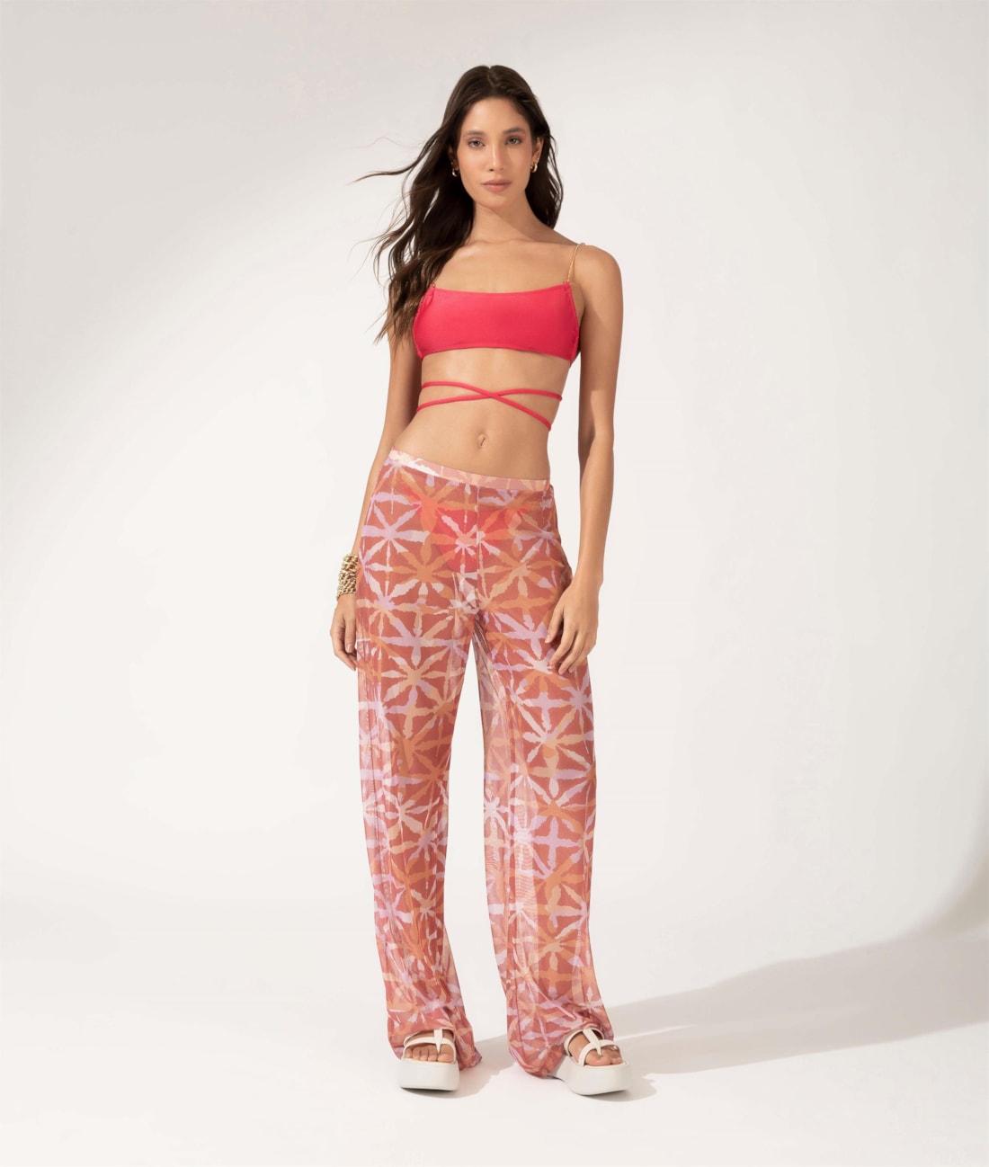 Calça Tule St Tropez Magenta