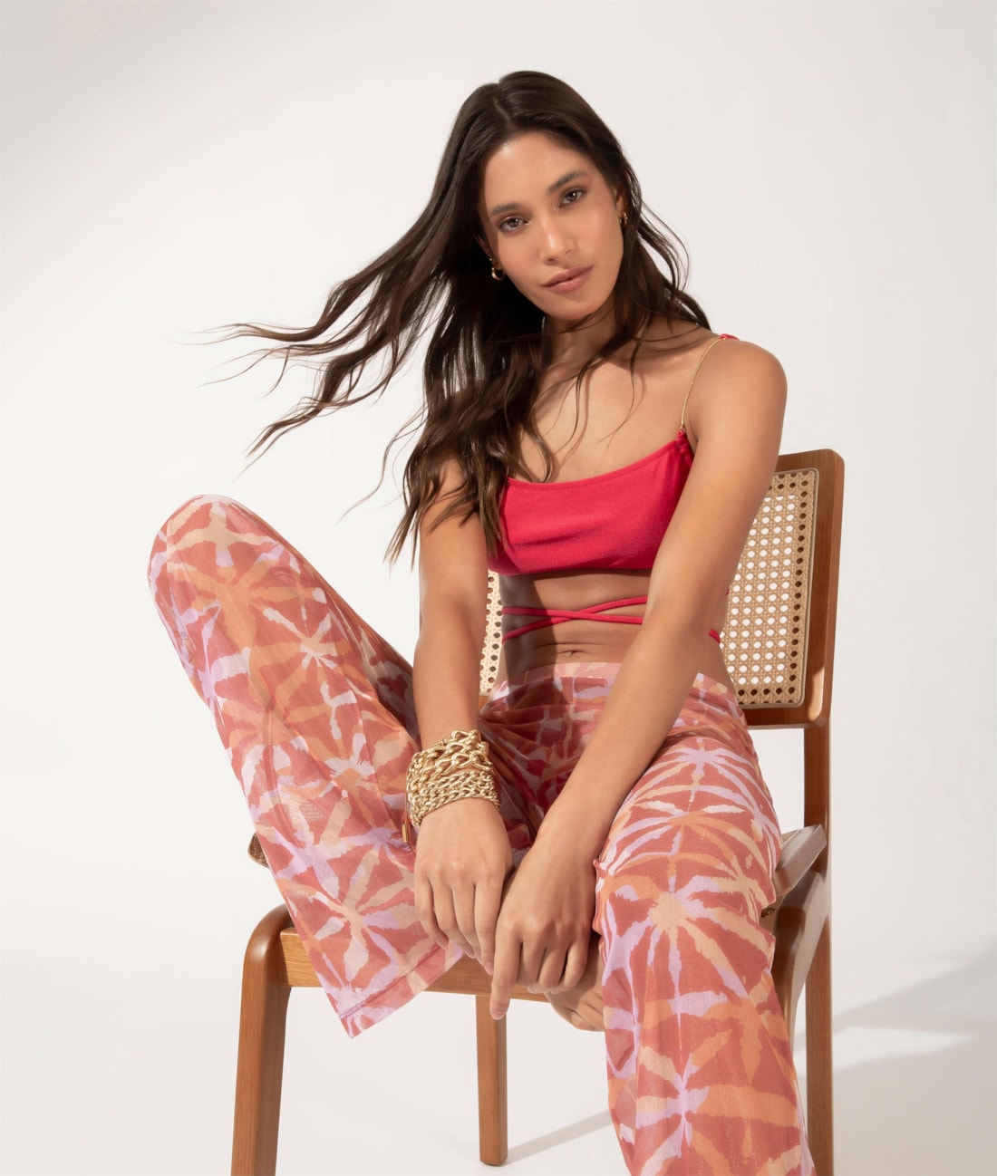 Calça Tule St Tropez Magenta