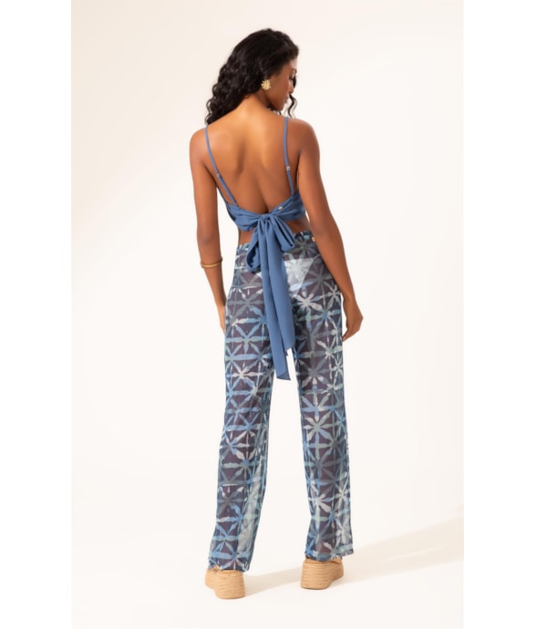 Calça Tule St Tropez Marinho