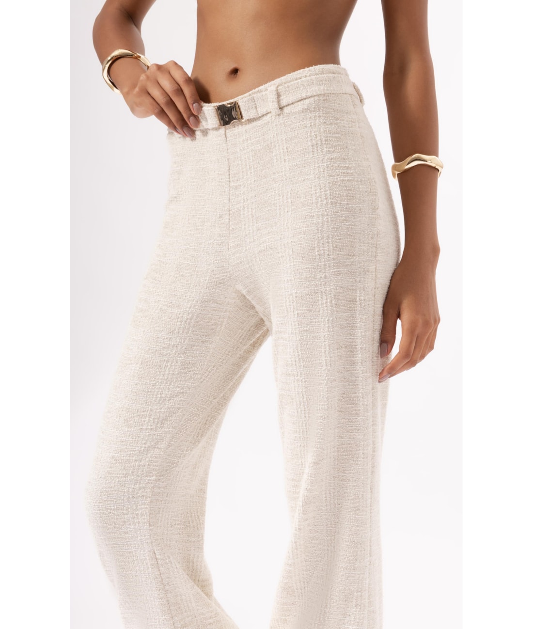 Calca Tweed Moritz Natural