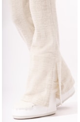 Calca Tweed Moritz Natural