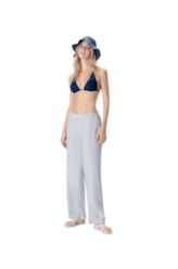 Calça Visco Stripes Azul Jeans