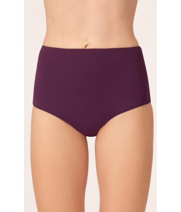 Calcinha Alta Comfort Classicos Beringela