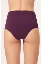 Calcinha Alta Comfort Classicos Beringela
