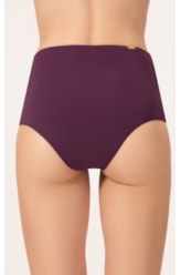 Calcinha Alta Comfort Classicos Beringela