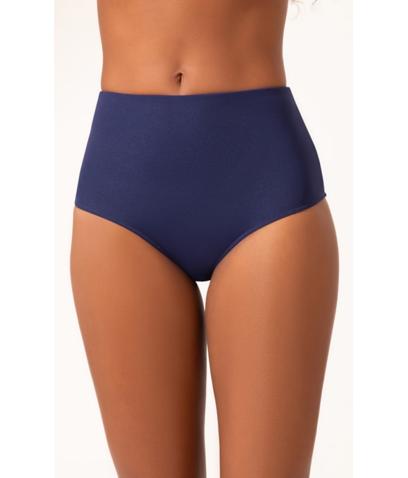 Calcinha Alta Comfort Classicos Marinho