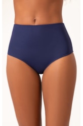 Calcinha Alta Comfort Classicos Marinho