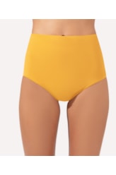 Calcinha Alta Comfort Classicos Mostarda