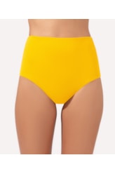 Calcinha Alta Comfort Classicos Mostarda