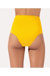 Calcinha Alta Comfort Classicos Mostarda