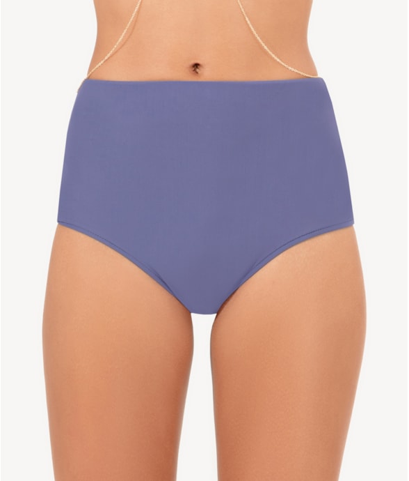 Calcinha Alta Comfort Classicos Old Purple