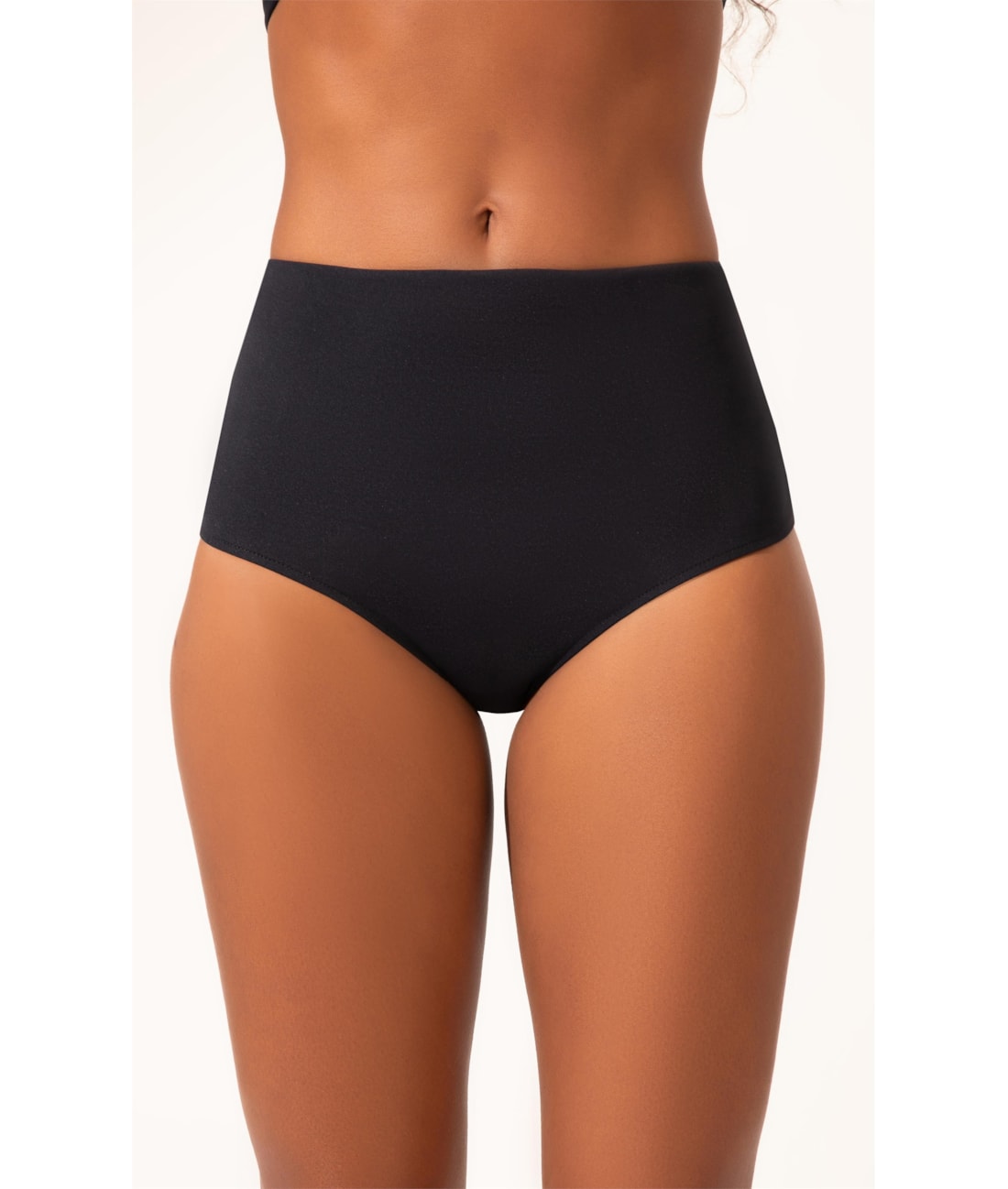 Calcinha Alta Comfort Classicos Preto