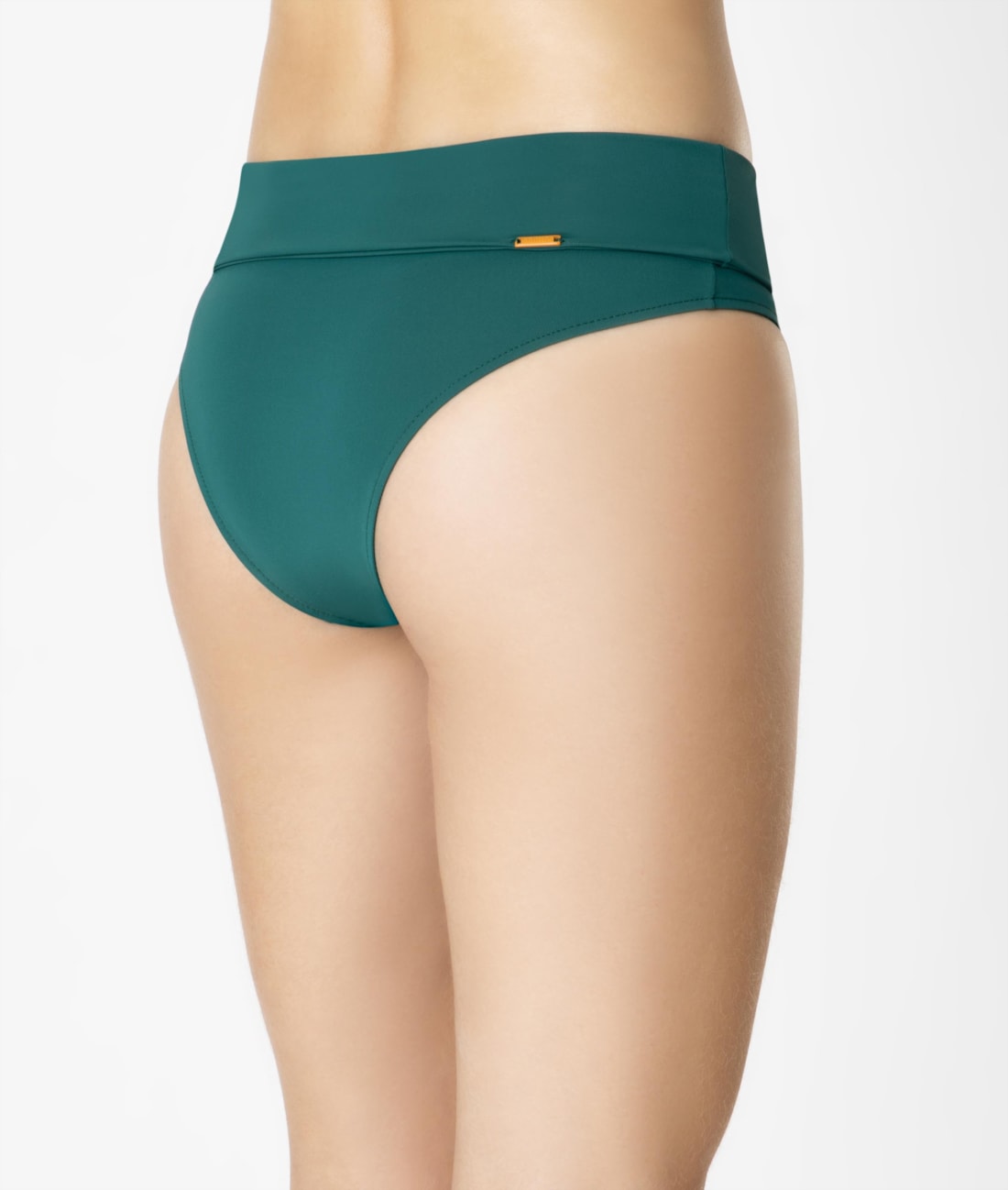 Calcinha Alta Comfort Clássicos Verde Escuro