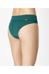 Calcinha Alta Comfort Clássicos Verde Escuro