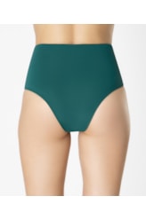 Calcinha Alta Comfort Clássicos Verde Escuro