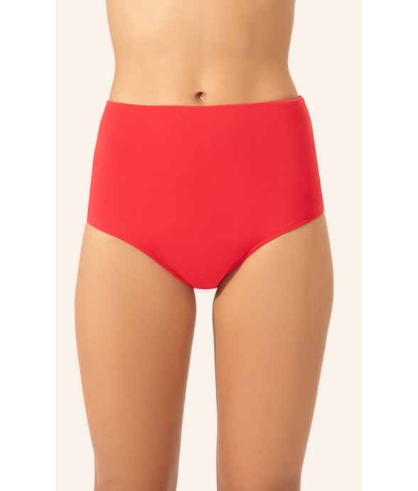 Calcinha Alta Comfort Classicos Vermelho