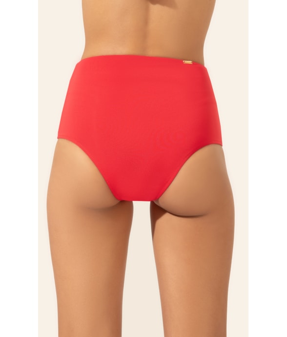 Calcinha Alta Comfort Classicos Vermelho