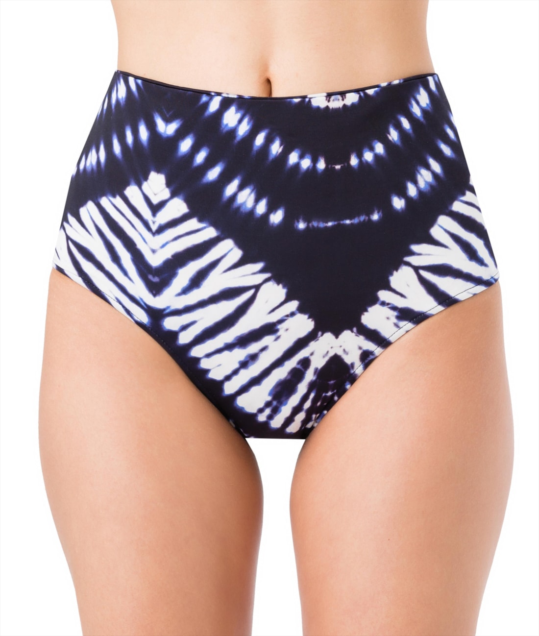 Calcinha Alta Comfort Tie Dye Marinho