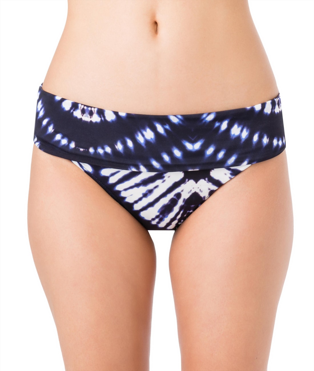 Calcinha Alta Comfort Tie Dye Marinho