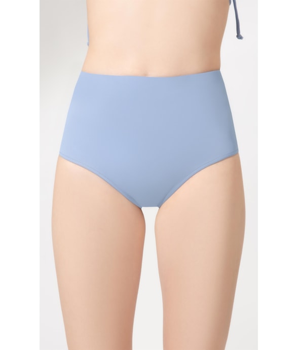 Calcinha Alta Double Allure Azul Seco