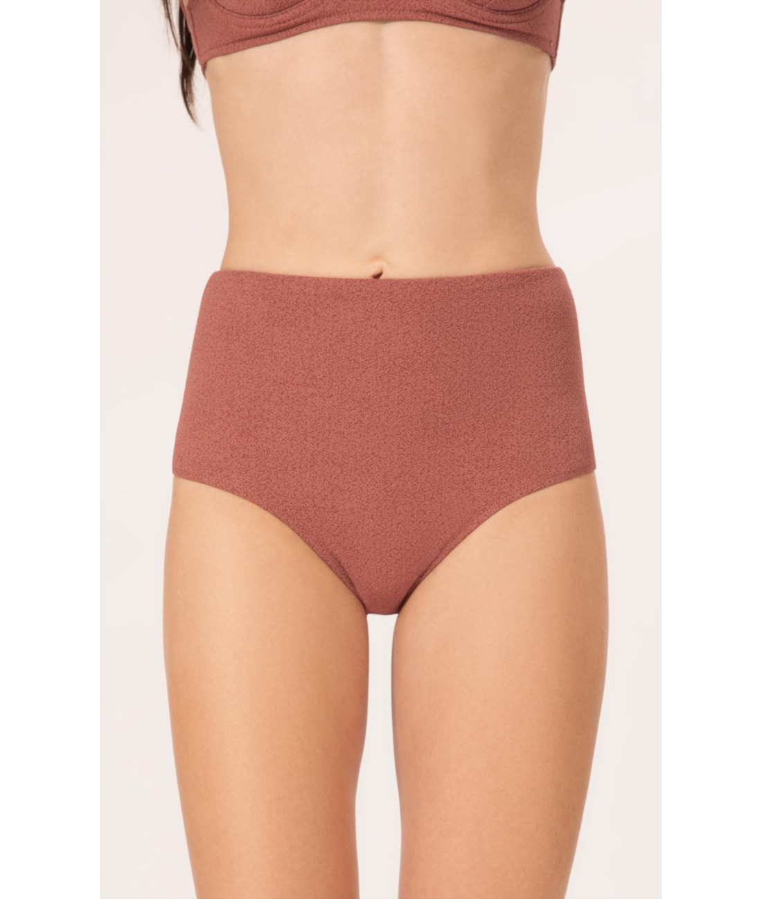 Calcinha Alta Double Comfort Bobby Caramelo