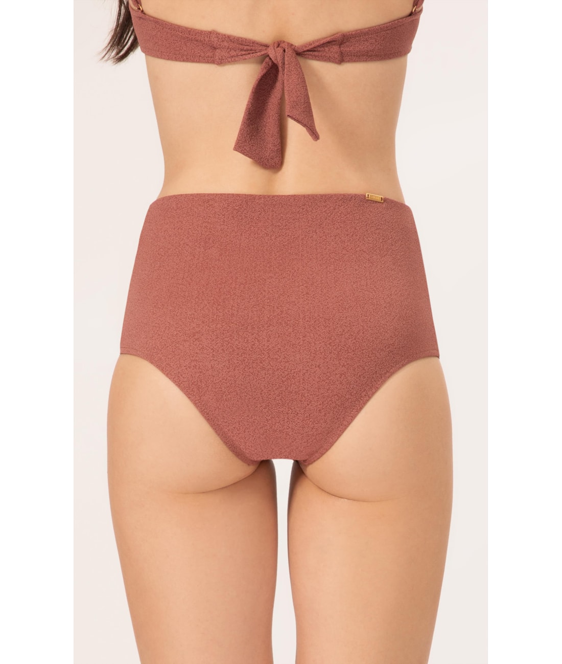 Calcinha Alta Double Comfort Bobby Caramelo