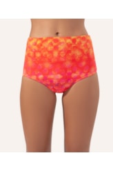Calcinha Alta Double Comfort Essence Laranja