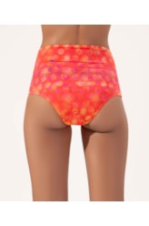 Calcinha Alta Double Comfort Essence Laranja