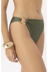 Calcinha Asa Delta Miracle Bel Air Verde Militar