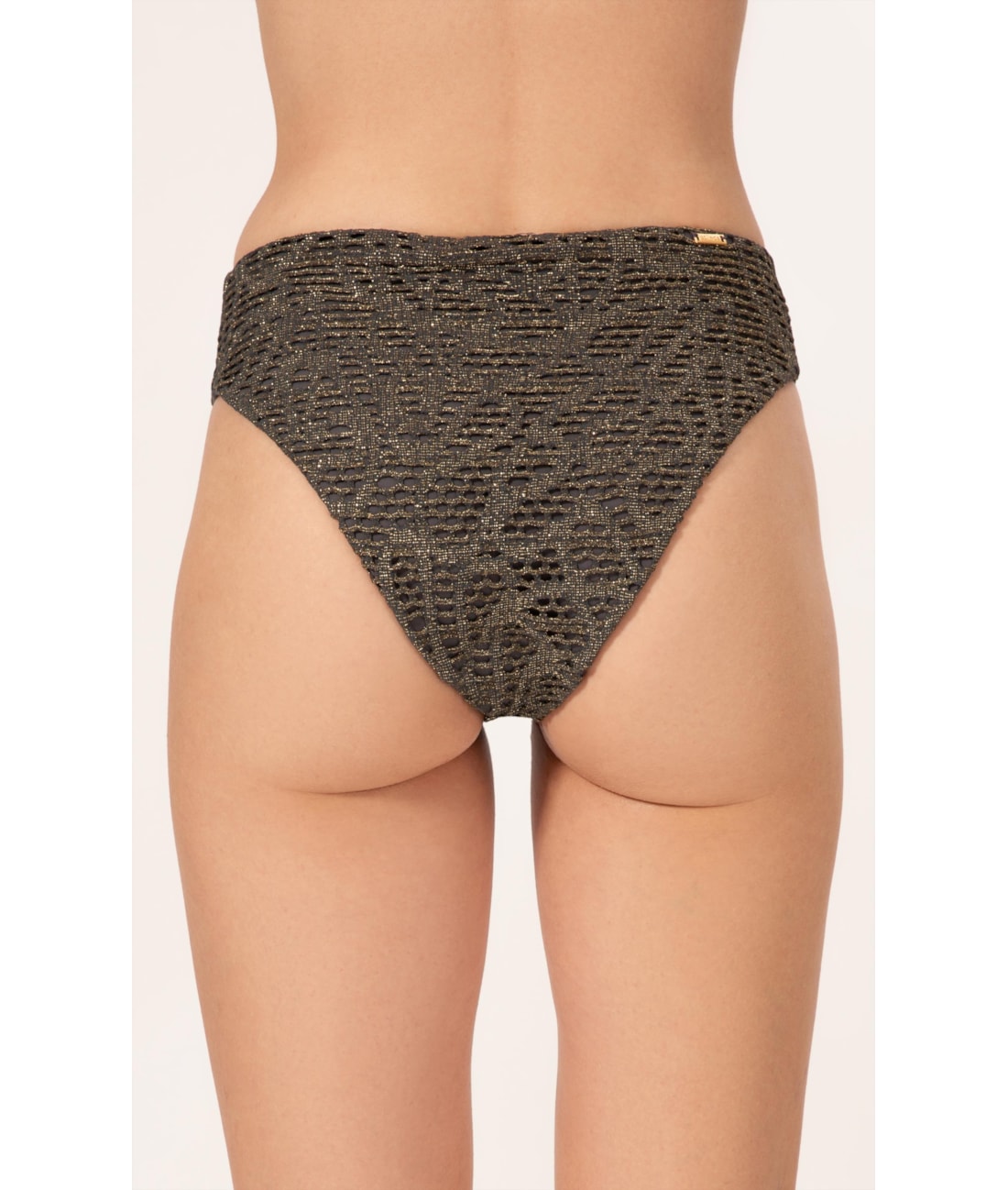 Calcinha Asa Delta Miracle Rendado Lux Grafite