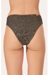 Calcinha Asa Delta Miracle Rendado Lux Grafite