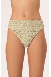 Calcinha Asa Delta Miracle Rendado Lux Verde Agua