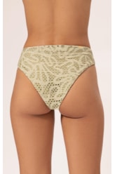 Calcinha Asa Delta Miracle Rendado Lux Verde Agua