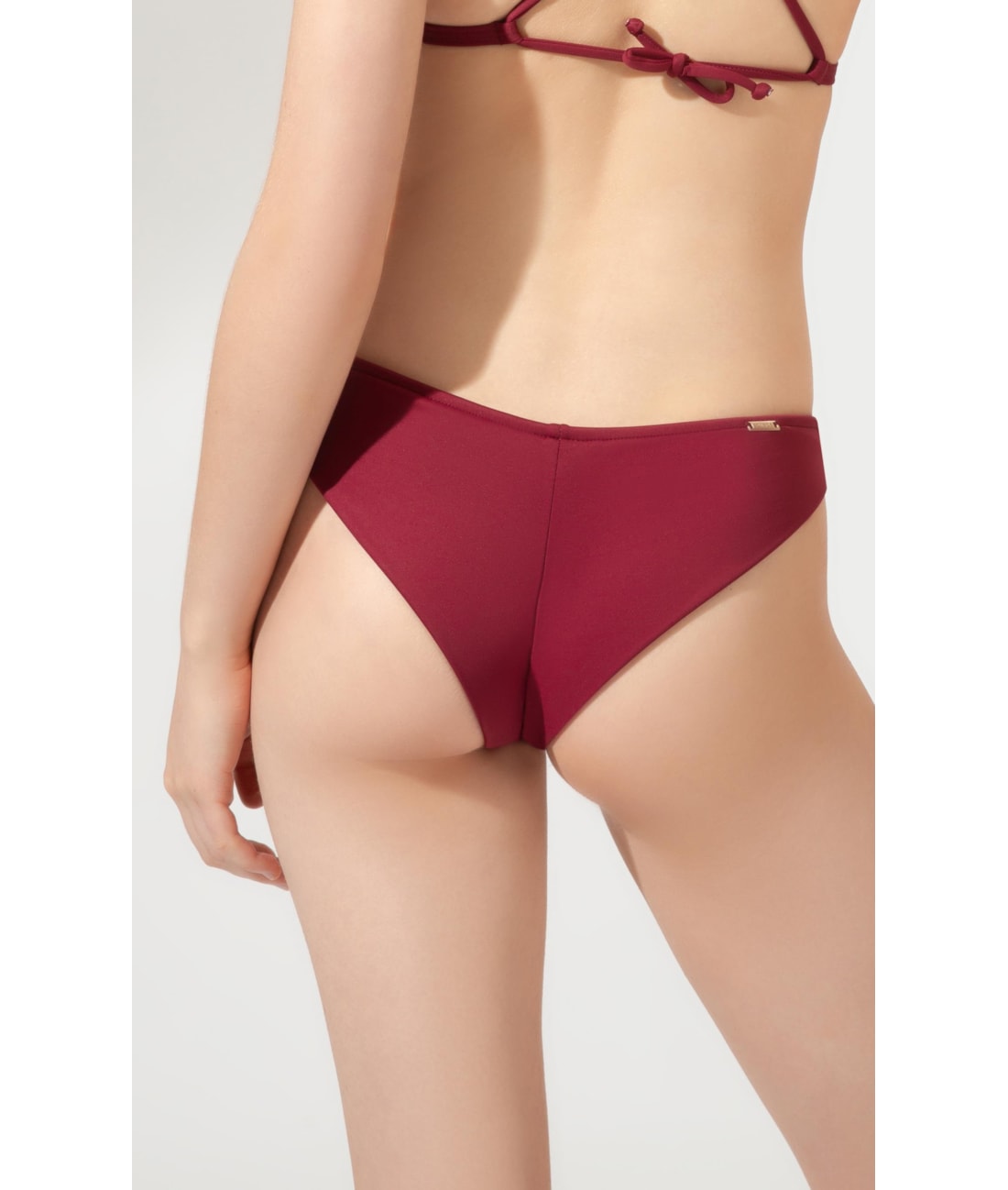 Calcinha Asa Delta Miracle Up Allure Bordeaux