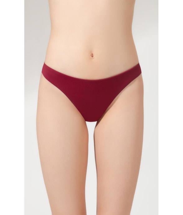 Calcinha Asa Delta Miracle Up Allure Bordeaux