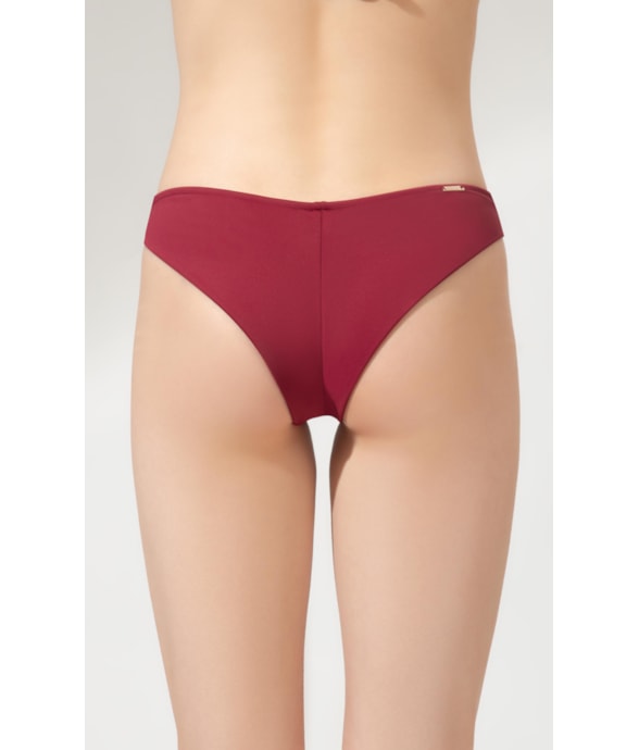 Calcinha Asa Delta Miracle Up Allure Bordeaux