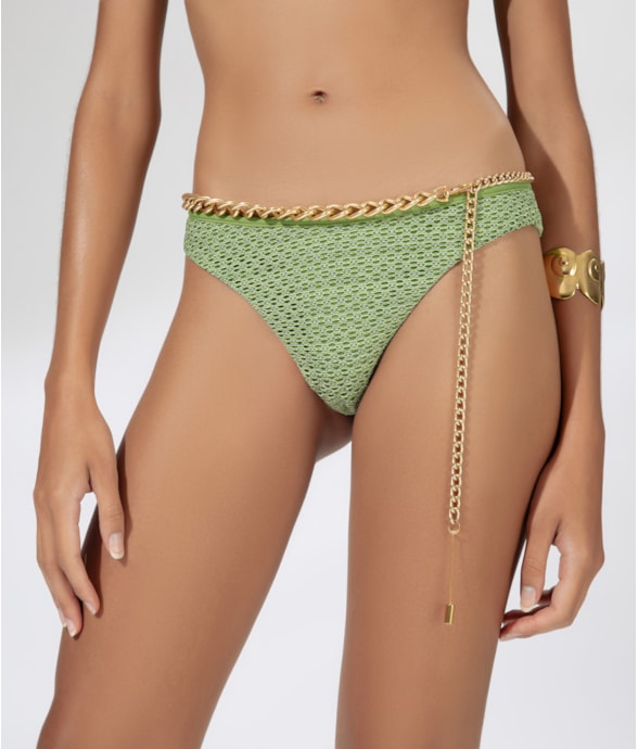 Calcinha Asa Delta Miracle Up Mesh Malibu Verde Maçã