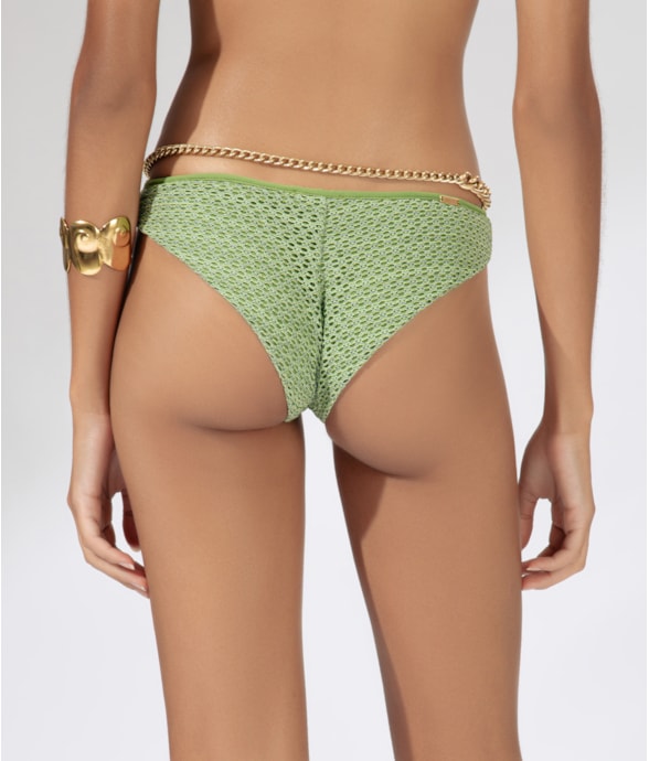 Calcinha Asa Delta Miracle Up Mesh Malibu Verde Maçã