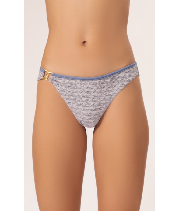 Calcinha Asa Delta Miracle Up Versi Azul Jeans Mescla