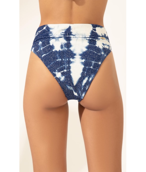 Calcinha Asa Delta Tie Dye Marinho