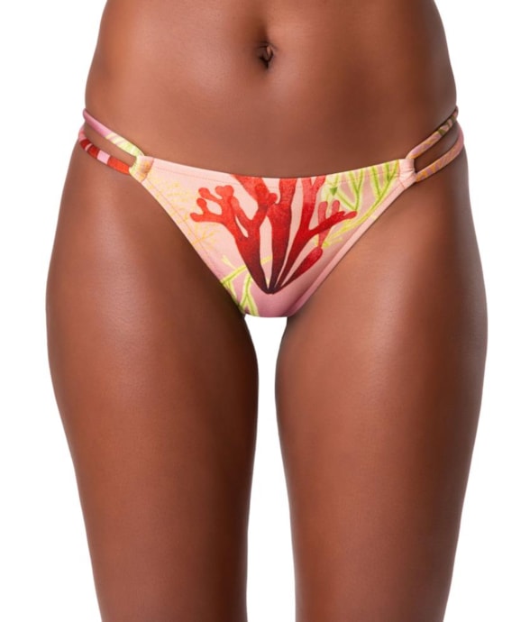 Calcinha Canal Lateral Kona Rosa Velho