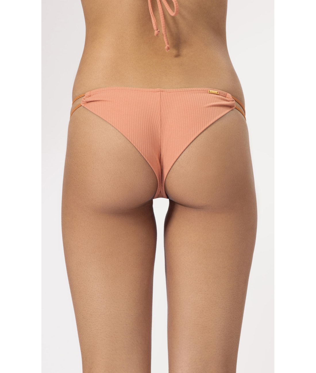 Calcinha Canal Rolotê Miracle Up Canelado Flow Salmao