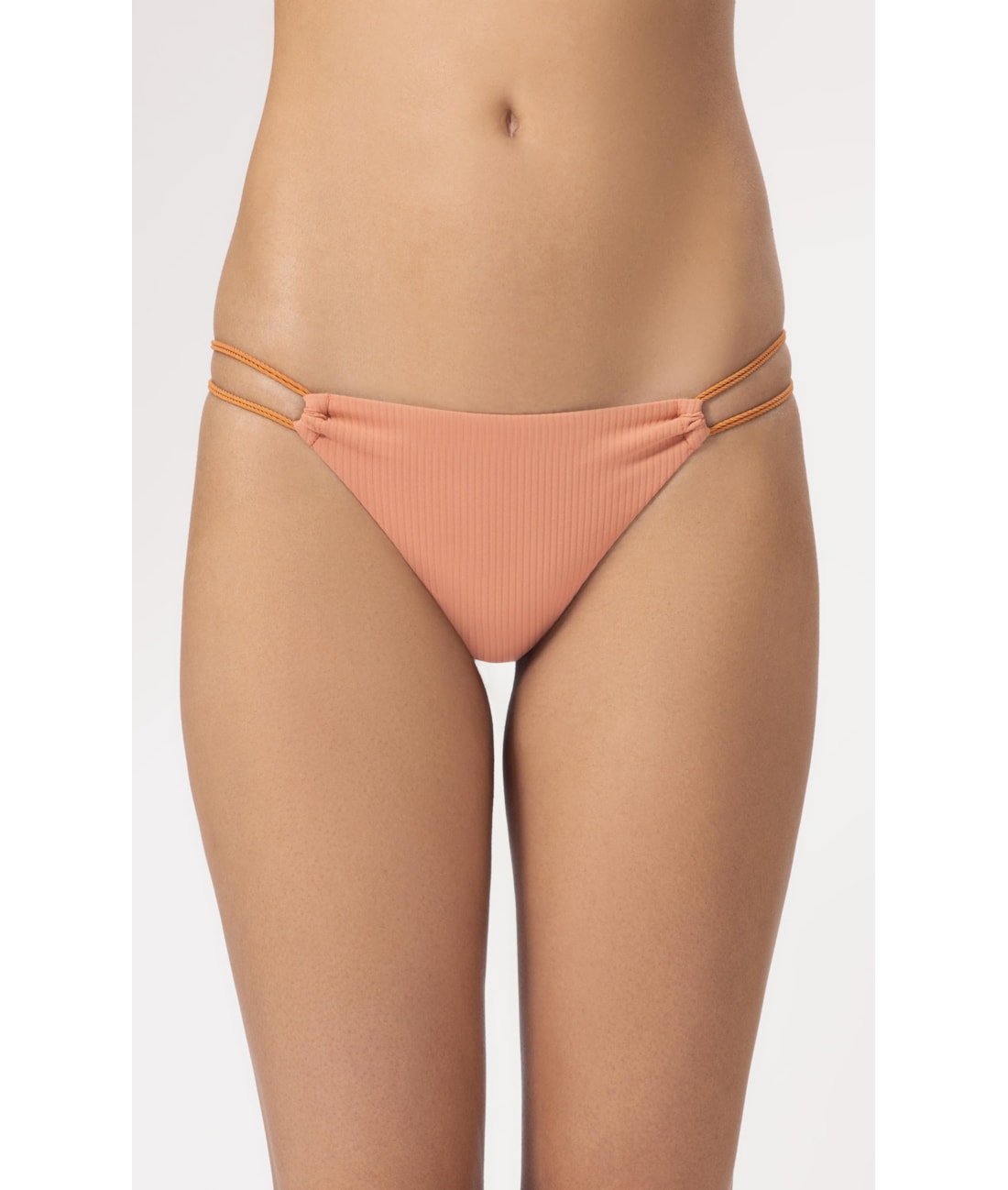 Calcinha Canal Rolotê Miracle Up Canelado Flow Salmao