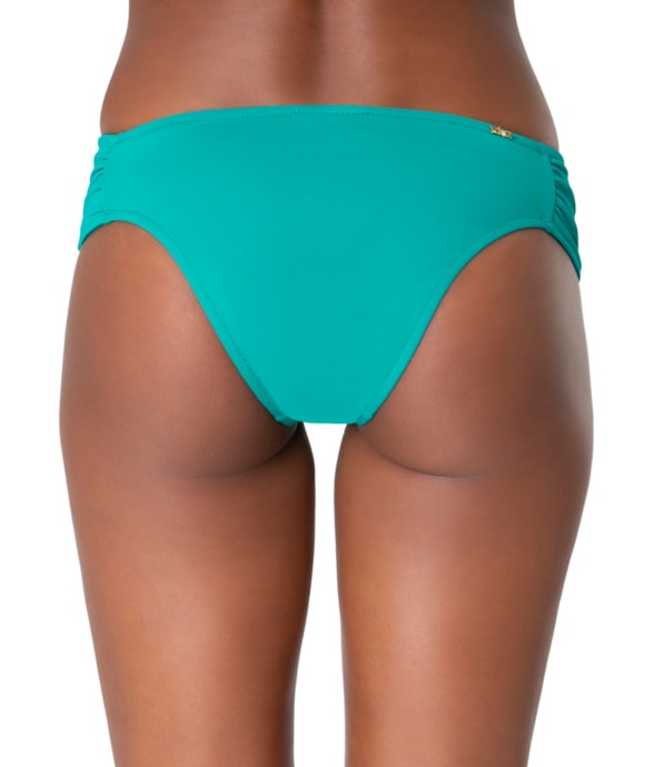 Calcinha Comfort Franzida Essential Turquesa