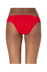 Calcinha Comfort Franzida Essential Vermelho