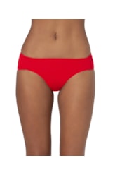 Calcinha Comfort Franzida Essential Vermelho