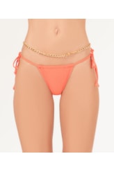 Calcinha Cortininha Dots Laranja